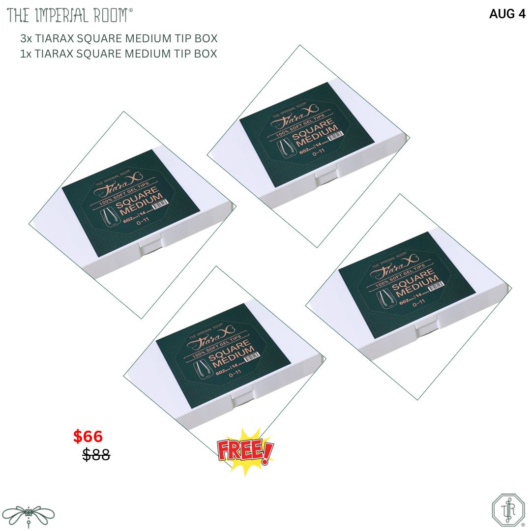FLASH SALE - TIR - Clear Tip Box Bundle [AUG 2026]