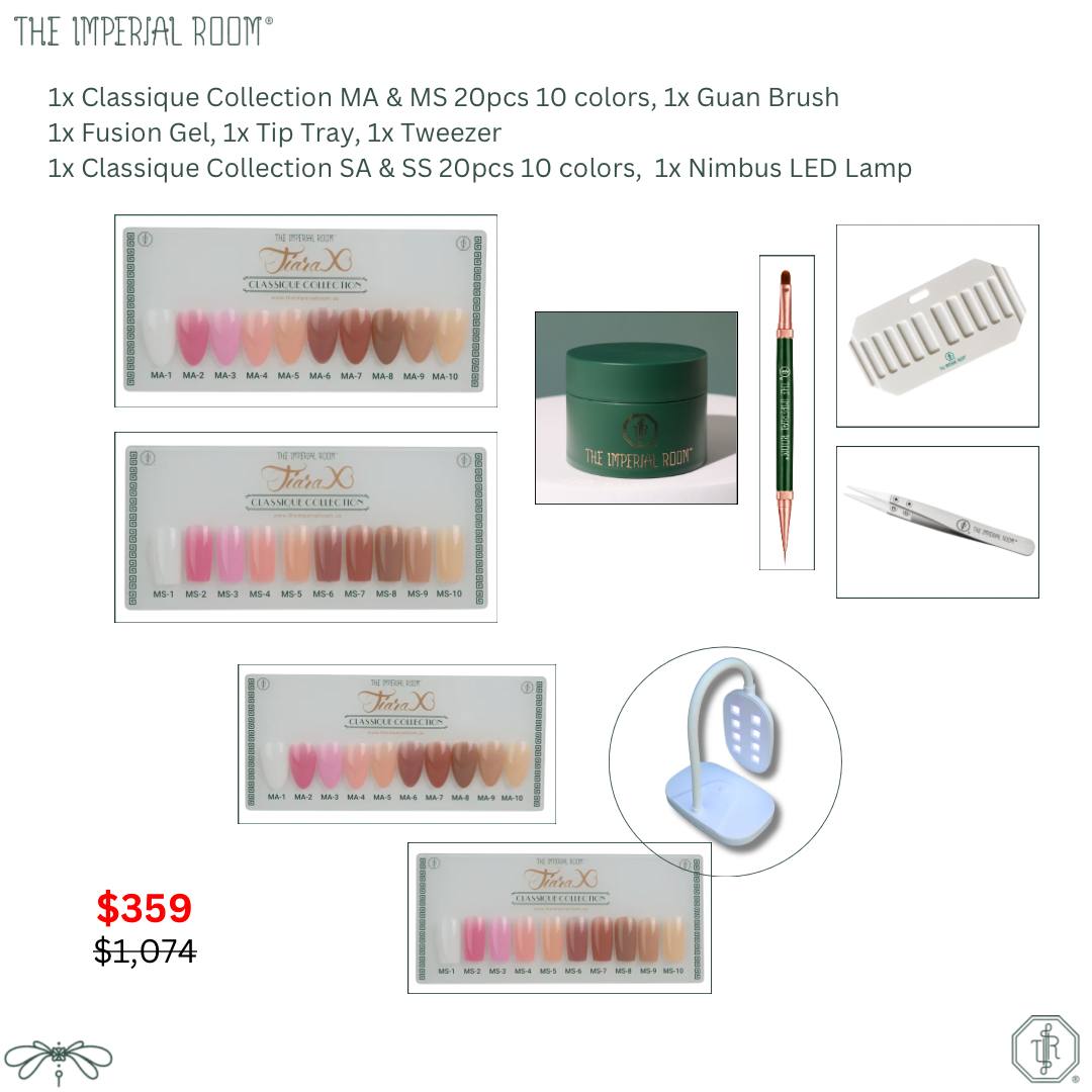 FLASH SALE - TIR - Classique Collection Medium Almond &amp; Square