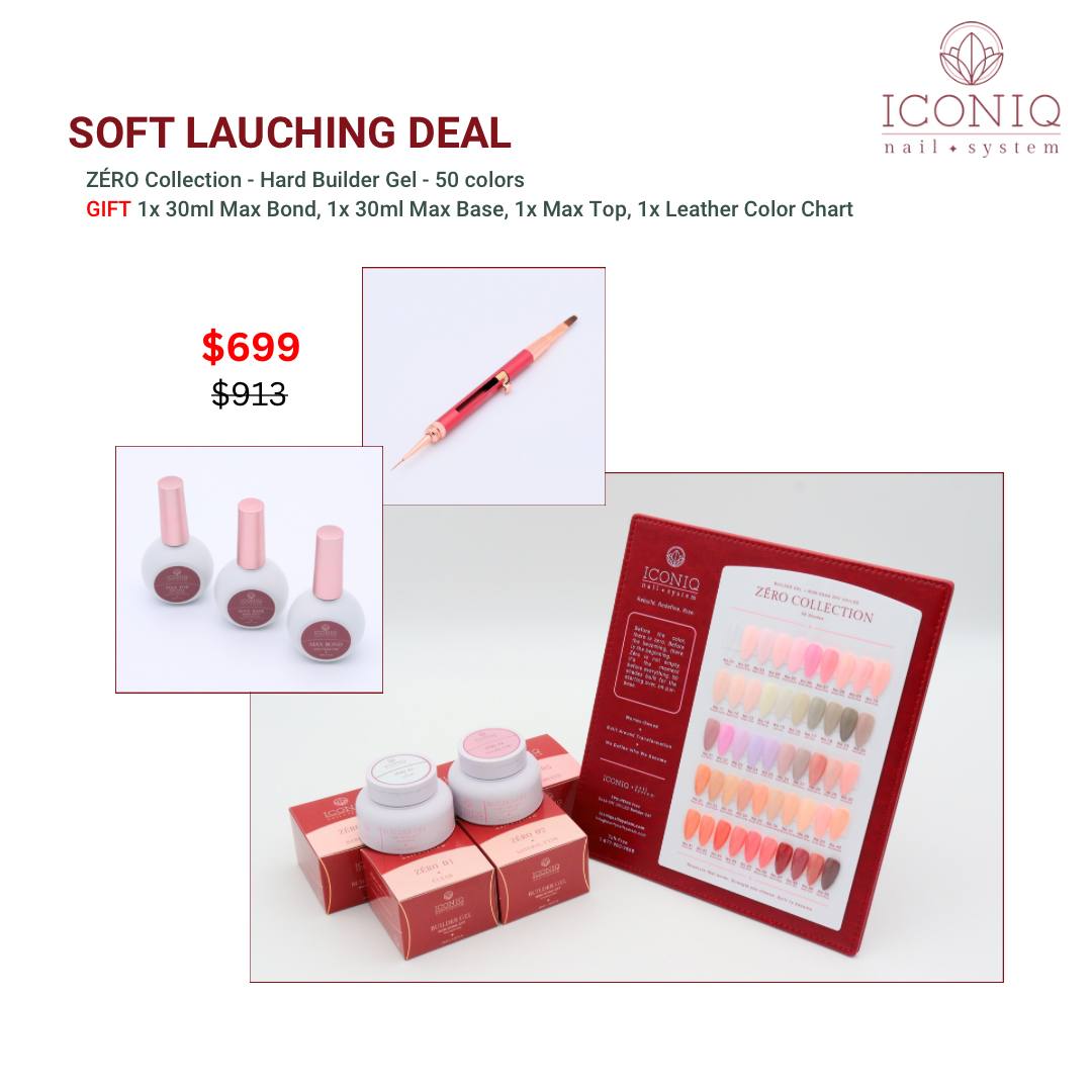 FLASH SALE - ICONIQ - ZERO Builder Gel Collection