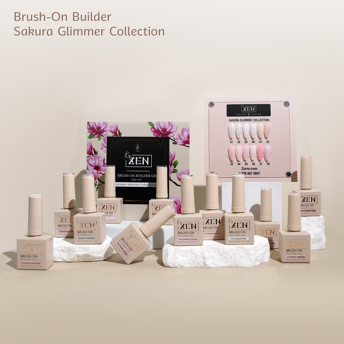 KaZEN | Brush-on Builder Gel