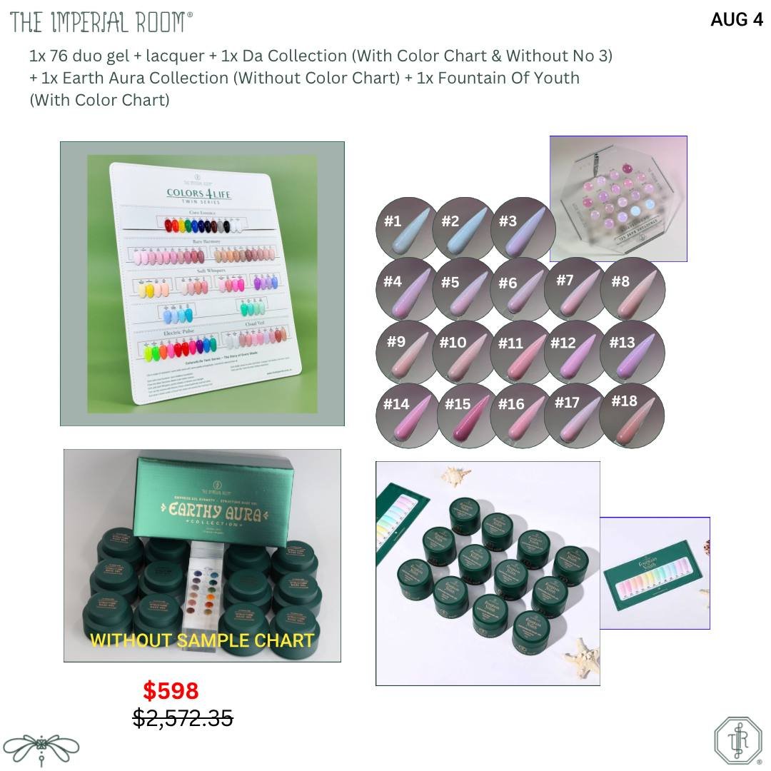 FLASH SALE - TIR - Colors4Life &amp; DA Collection Bundle [AUG 2026]