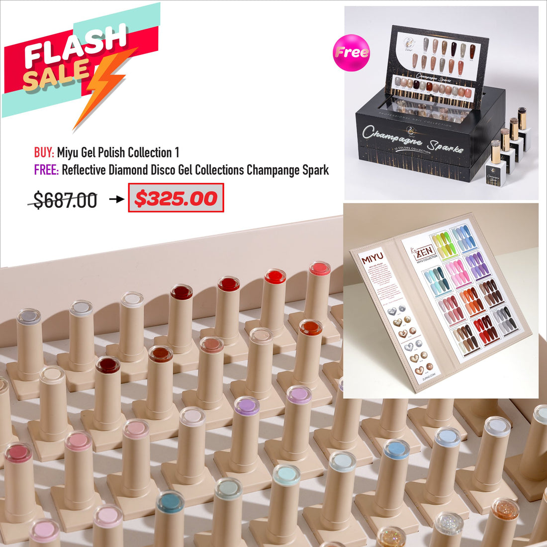 FLASH SALE - MIYU &amp; Disco Gel Collections Bundle