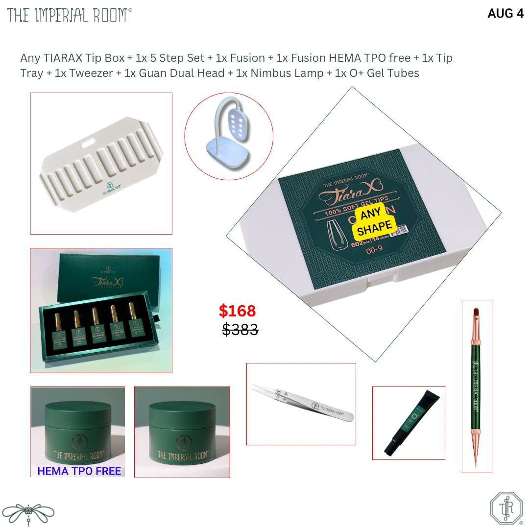 FLASH SALE - TIR - Clear Tip Box Bundle [AUG 2026]