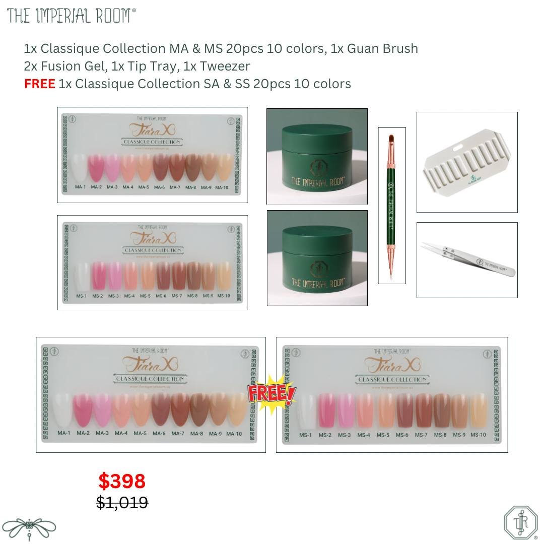 FLASH SALE - TIR - Medium Colored Tip Bundle