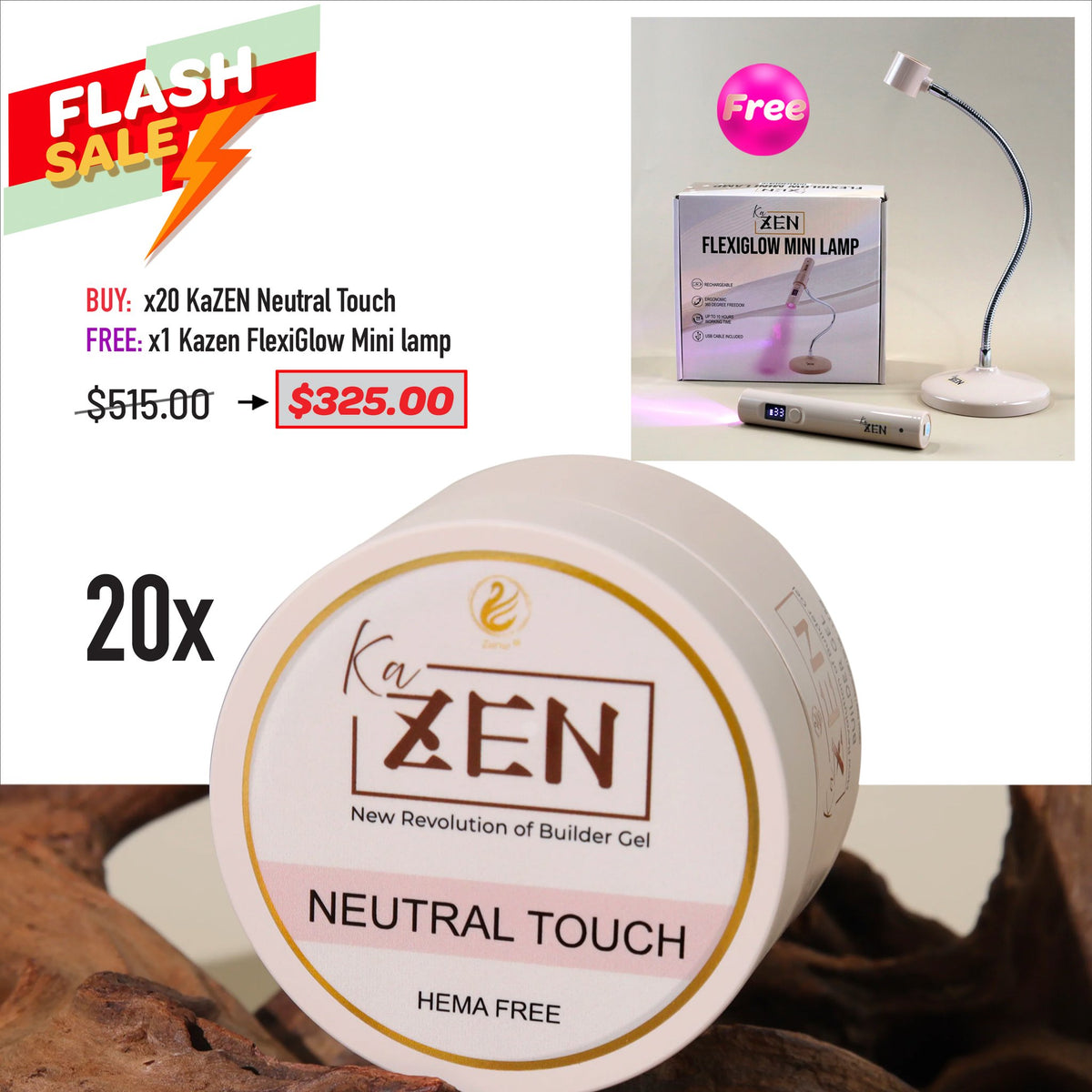 FLASH SALE - KaZEN &amp; FlexiGlow Bundle [SEP 2026]