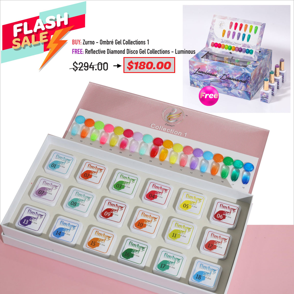 FLASH SALE - Ombre Gel Collections Bundle [AUG 2026]