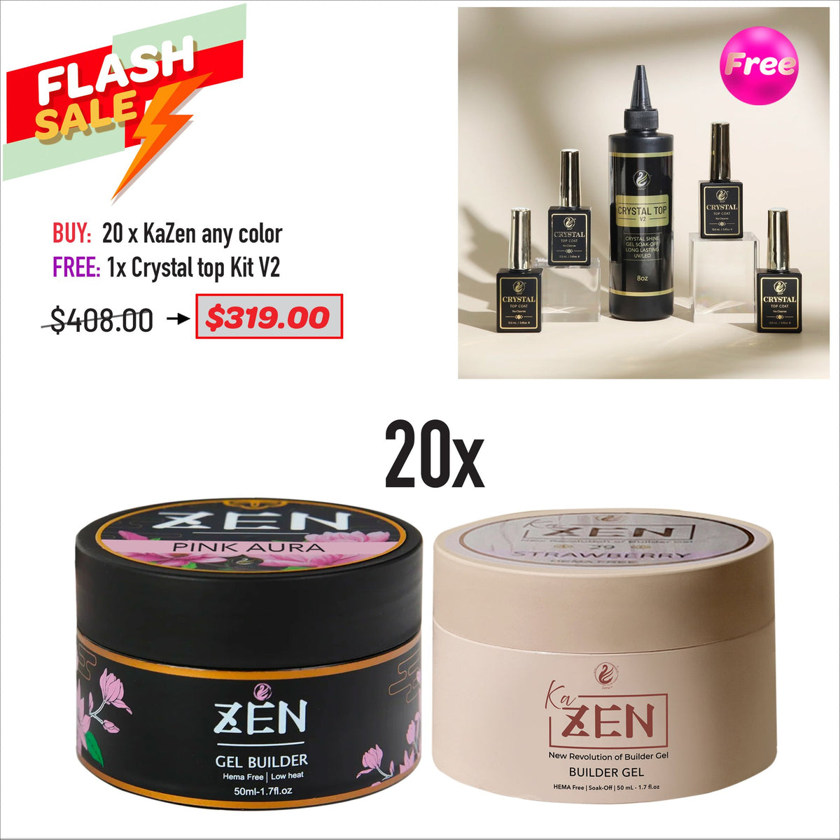 FLASH SALE - Any 20 KaZEN Bundle [OCT 2026]