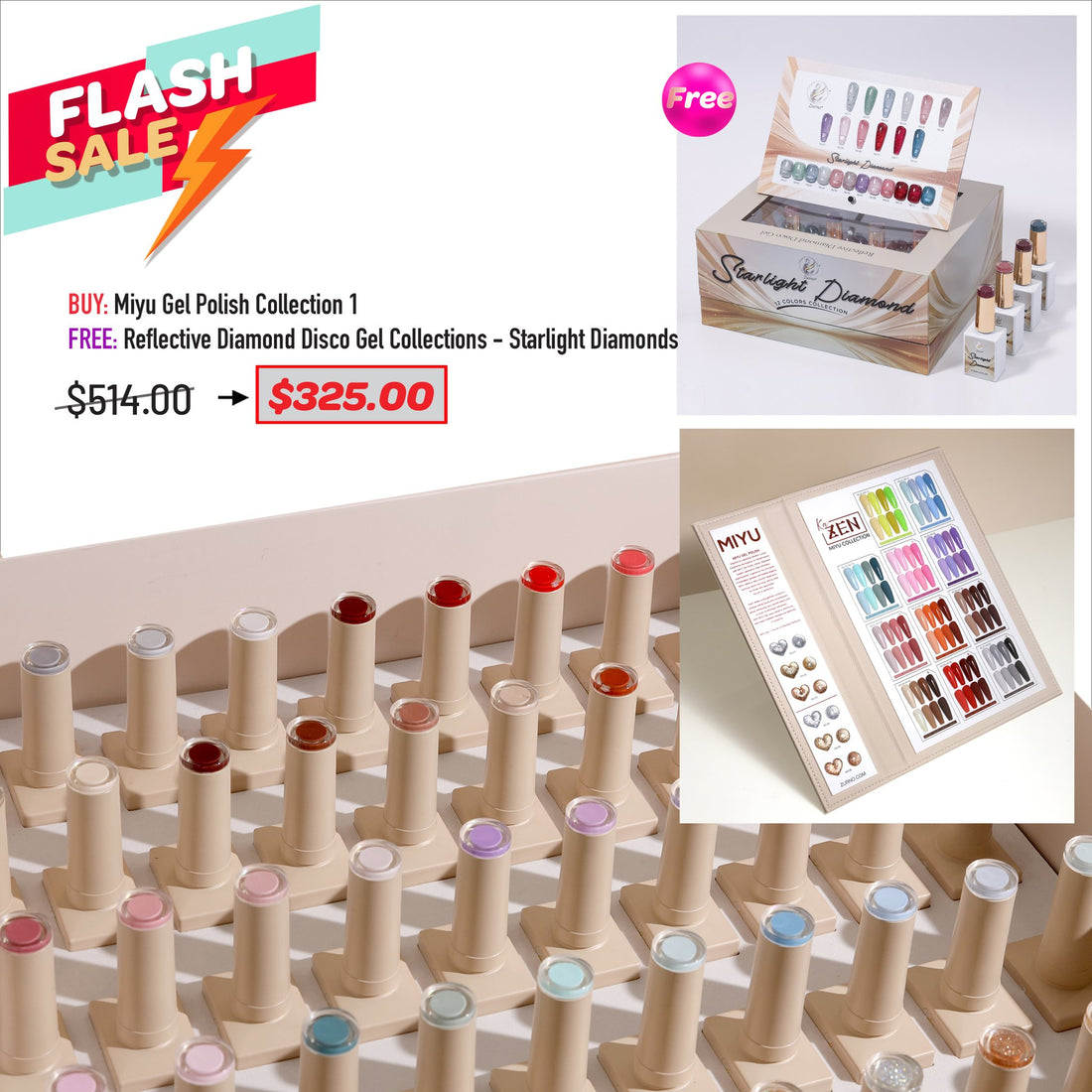 FLASH SALE - MIYU &amp; Disco Gel Collections Bundle