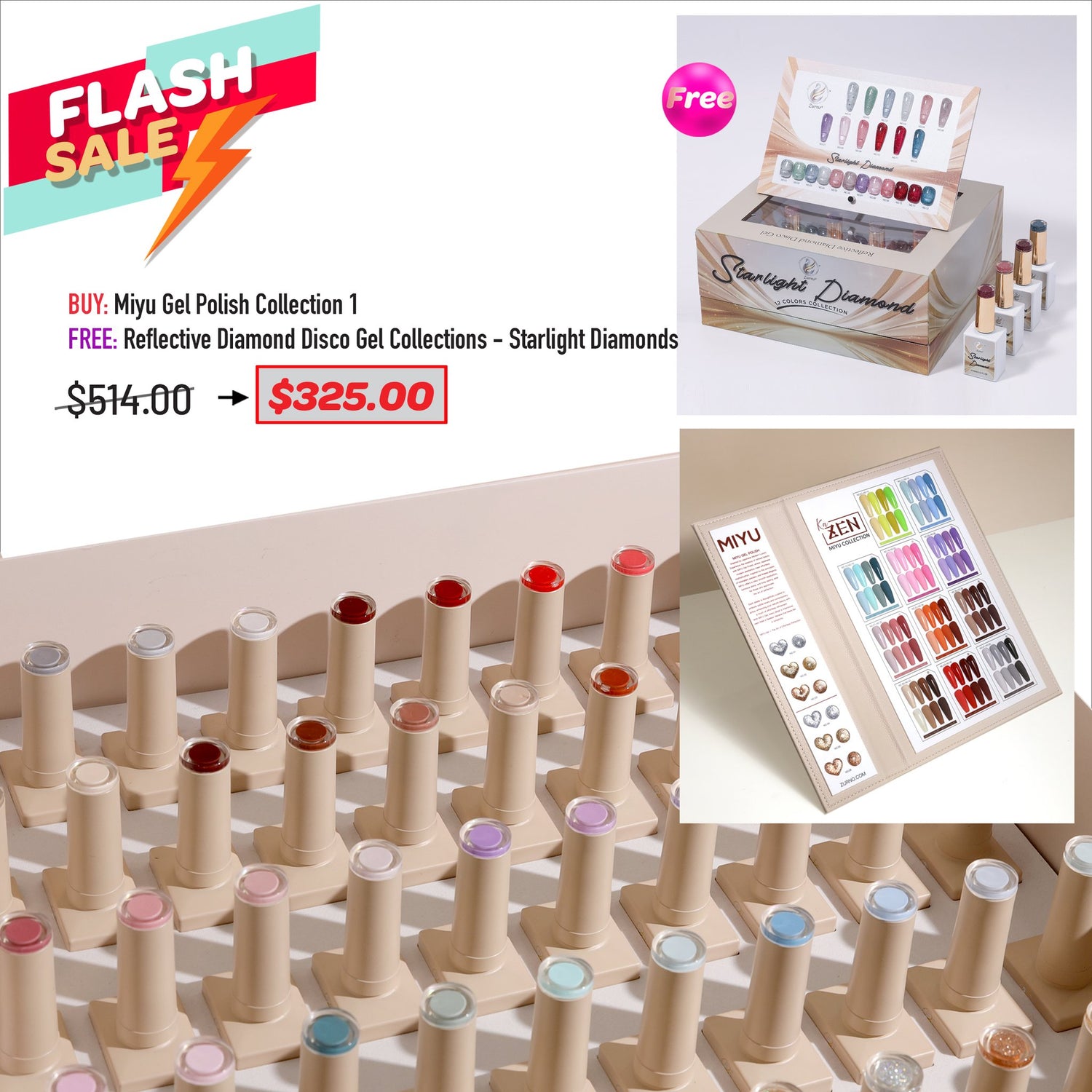 FLASH SALE - MIYU &amp; Disco Gel Collections Bundle