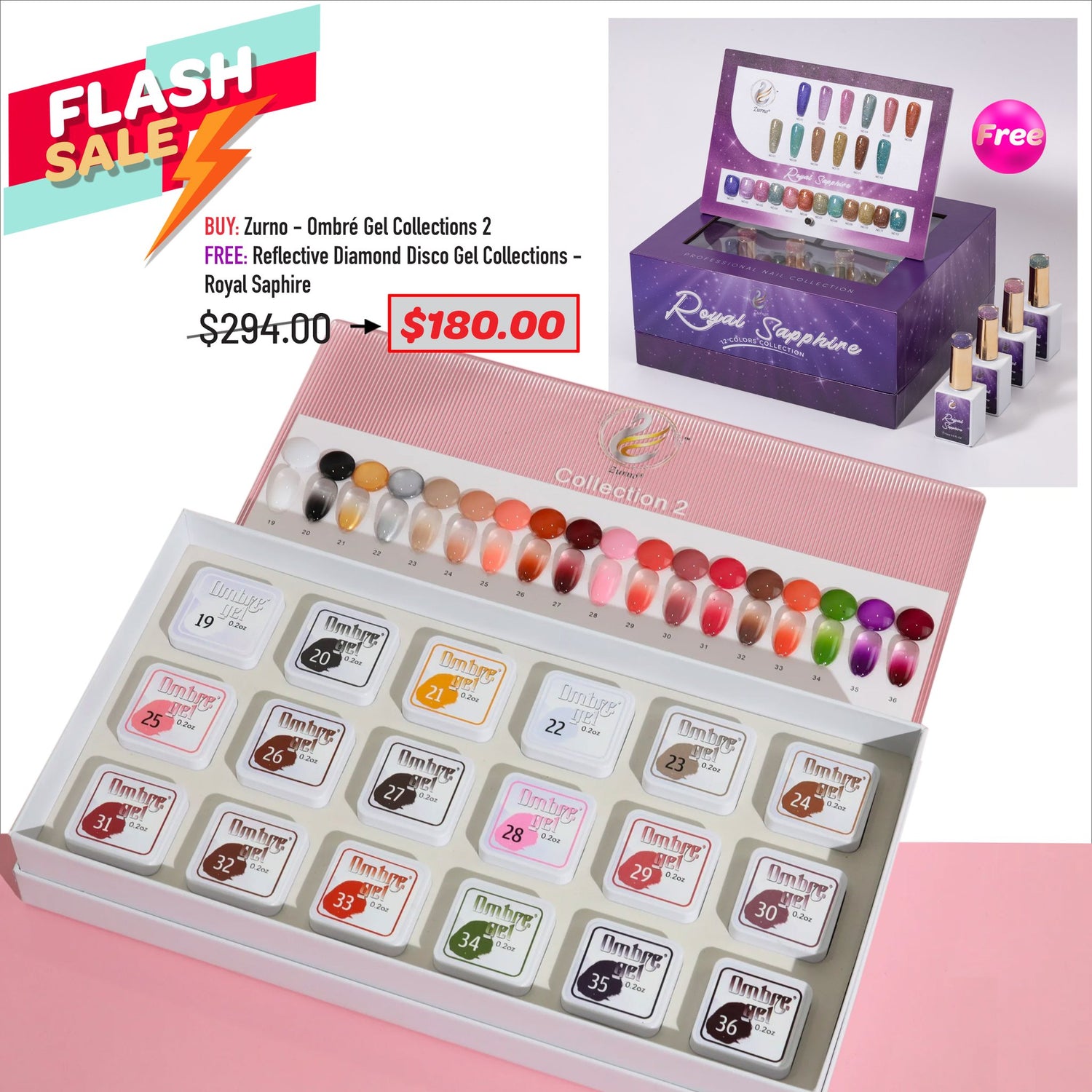 FLASH SALE - Ombre Gel Collections Bundle [AUG 2026]