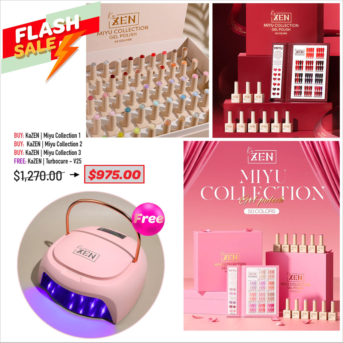 FLASH SALE - MIYU 3 Collections &amp; Turbocure Bundle [OCT 2026]
