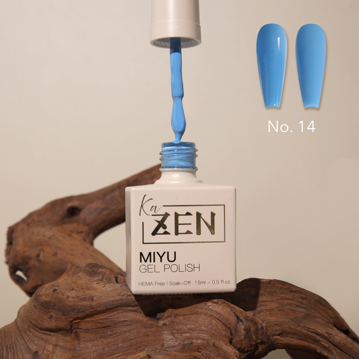 KaZEN | Miyu Gel Polish Collection (50 Colors) - Cream Edition