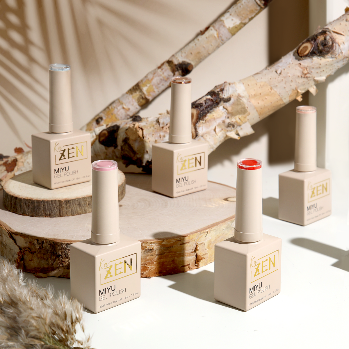 KaZEN | Miyu Gel Polish Collection (50 Colors) - Cream Edition