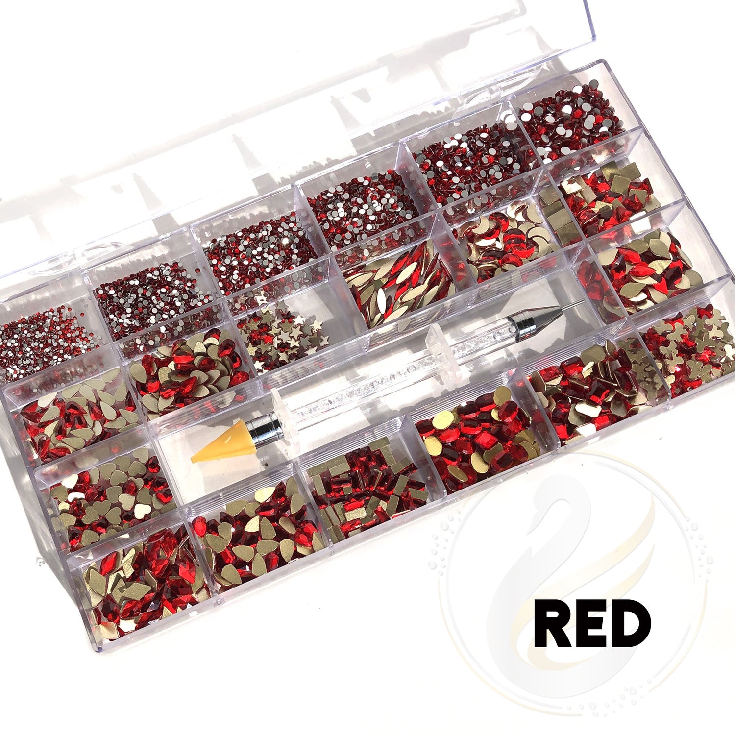 [CLEARANCE - NO REFUND/NO RETURN] Colorful Diamond Box