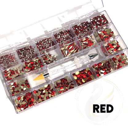 [CLEARANCE - NO REFUND/NO RETURN] Colorful Diamond Box