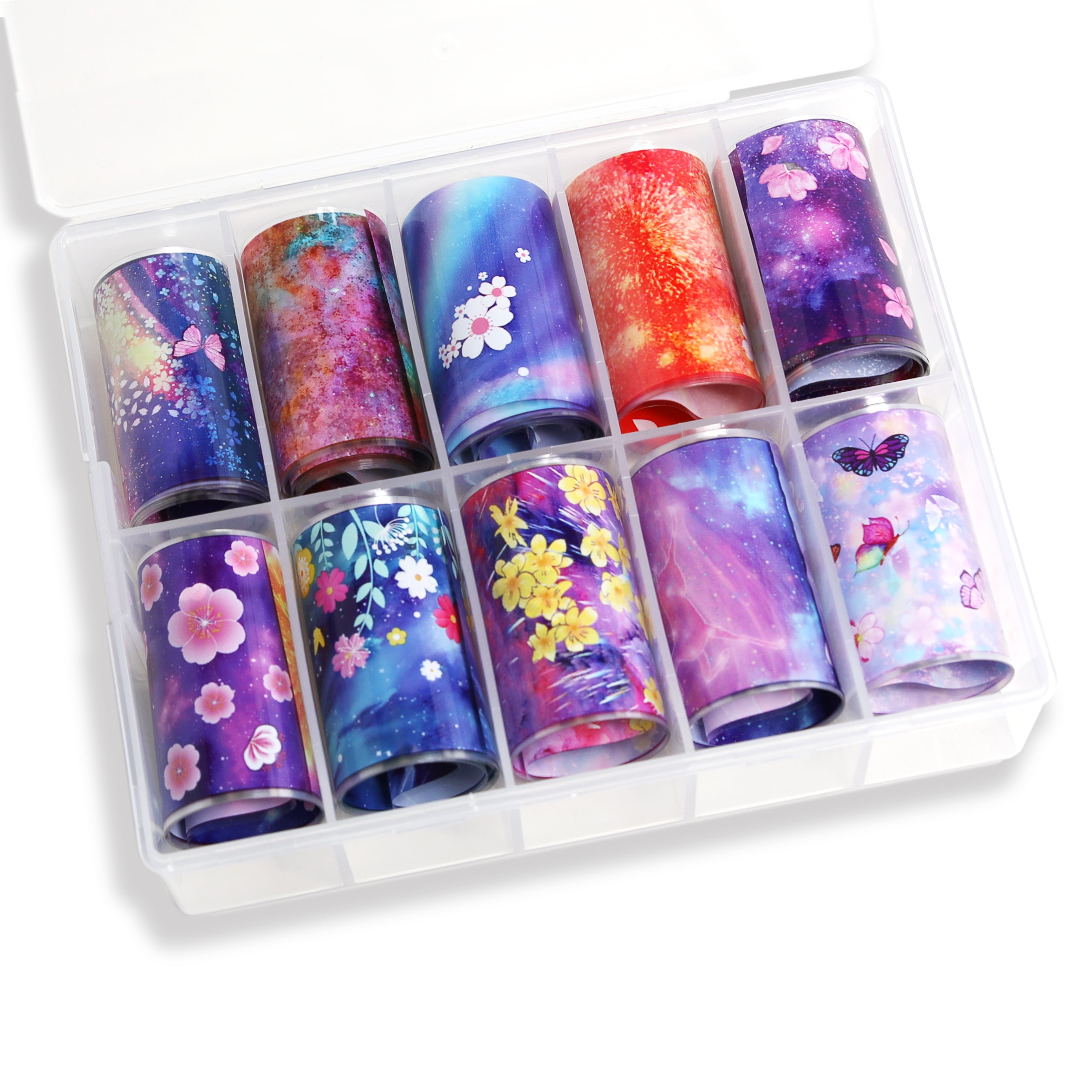 [CLEARANCE - NO REFUND/NO RETURN] Foil Box Set 8 - Flower