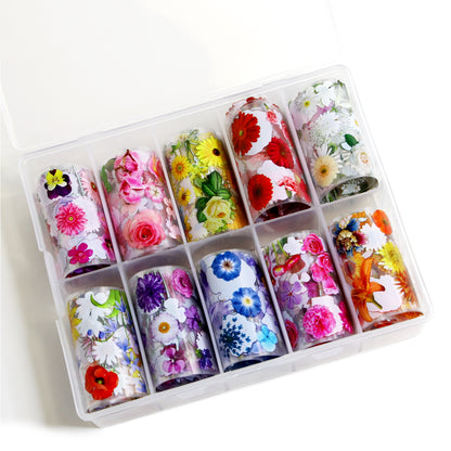 [CLEARANCE - NO REFUND/NO RETURN] Foil Box Set 1 - Flower