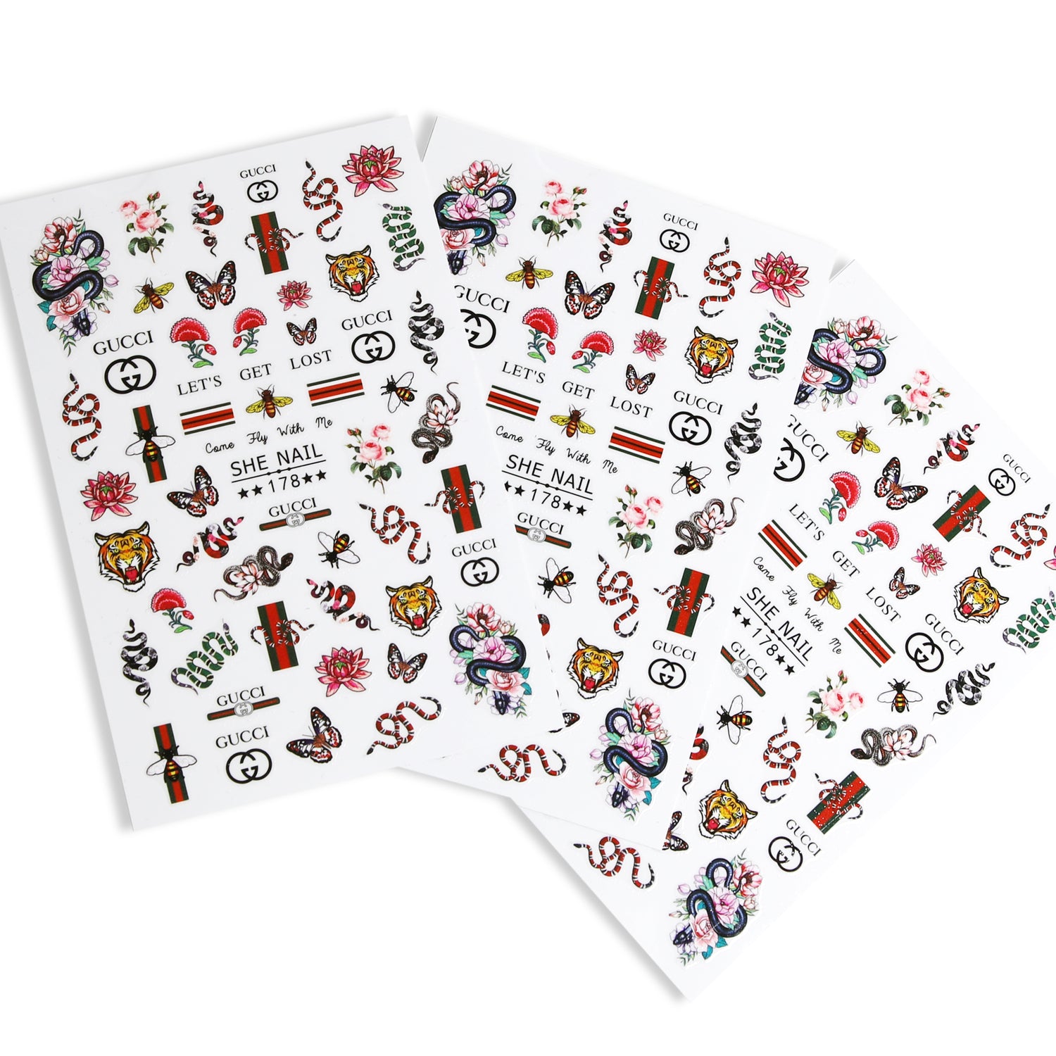 CLEARANCE (NO REFUND/ NO RETURN) - GC Sticker - Set of 3
