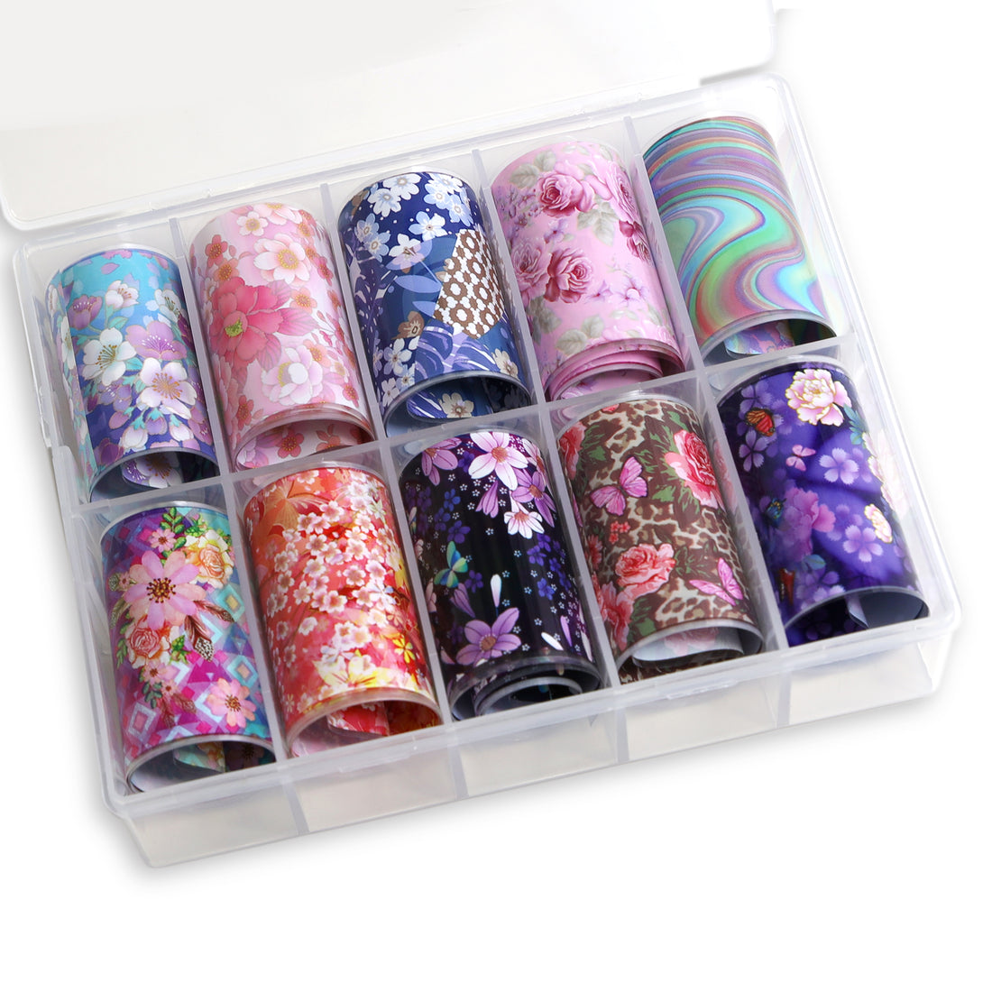 [CLEARANCE - NO REFUND/NO RETURN] Foil Box Set 6 - Flower