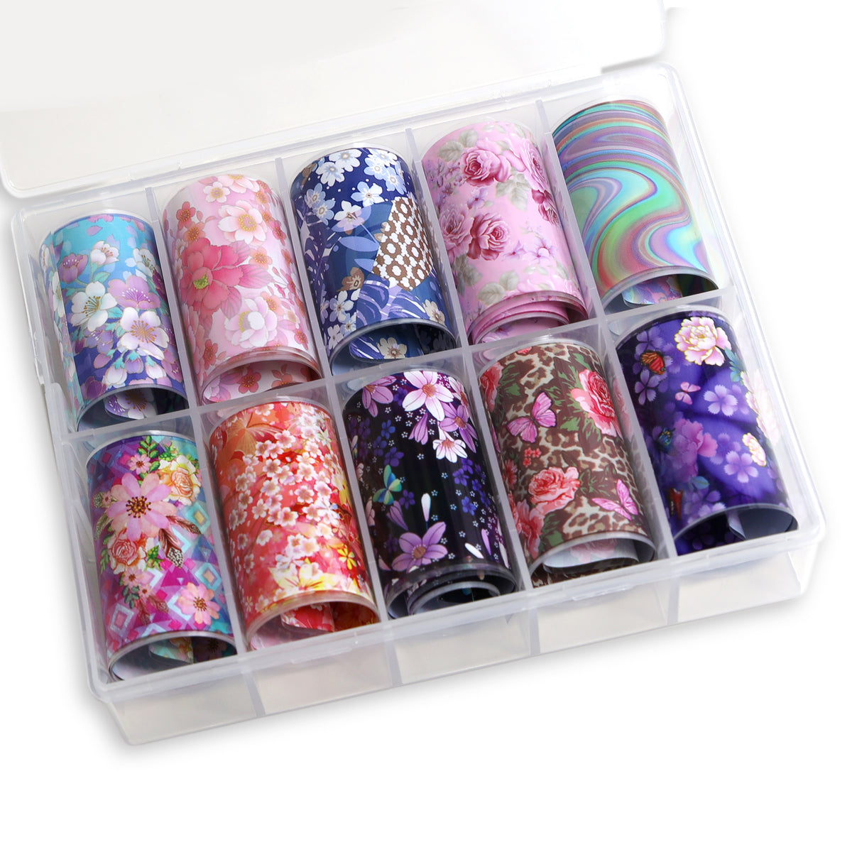 [CLEARANCE - NO REFUND/NO RETURN] Foil Box Set 6 - Flower