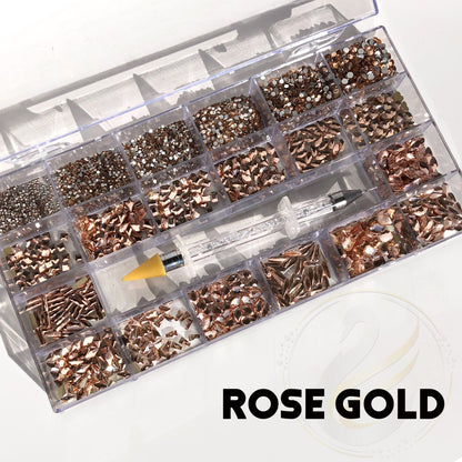 [CLEARANCE - NO REFUND/NO RETURN] Colorful Diamond Box
