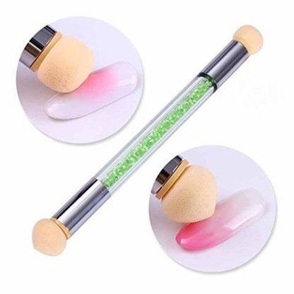 [CLEARANCE - NO REFUND/NO RETURN] Nail Art Tool - Dual Side Ombre Gel Sponge - Set 6 Heads