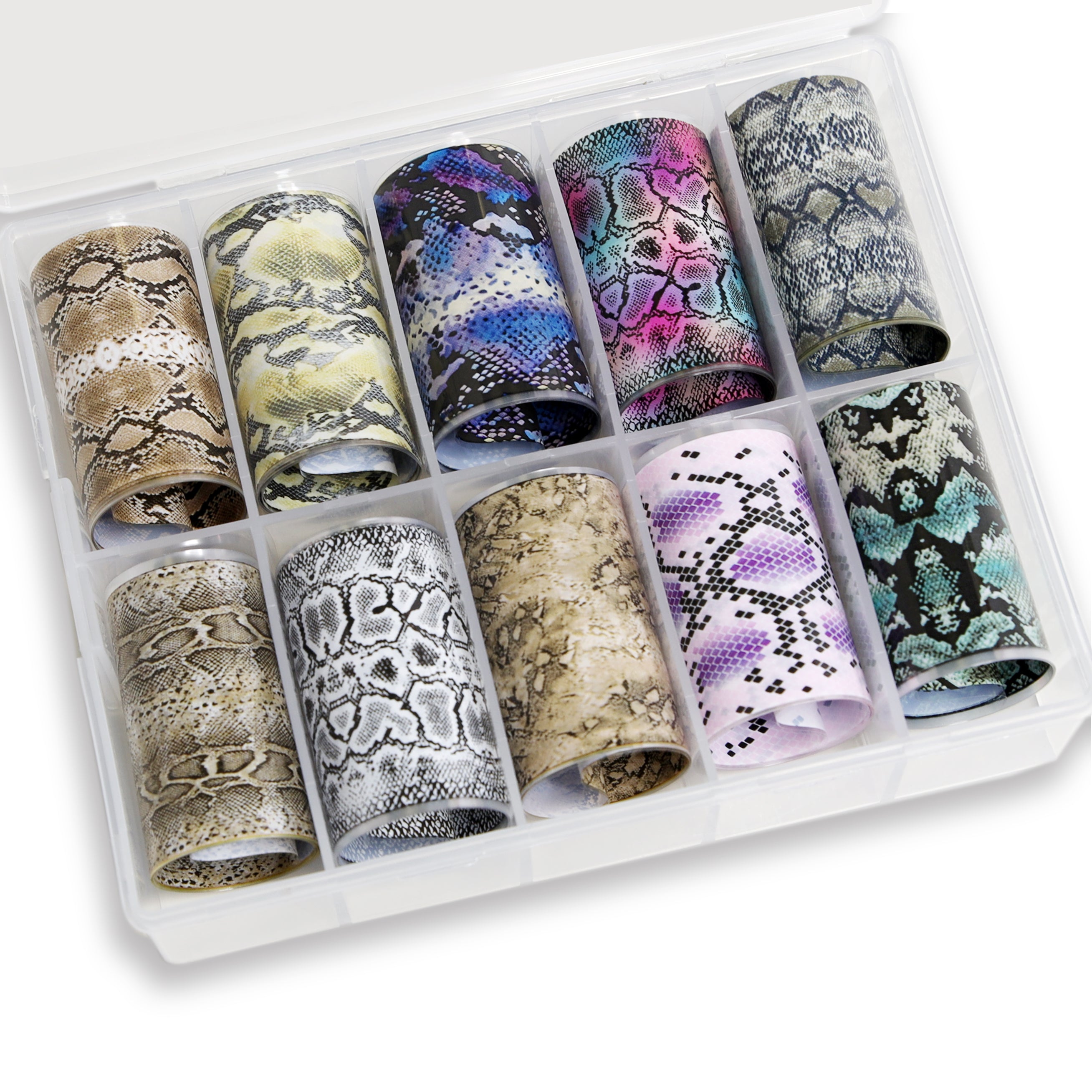 [CLEARANCE - NO REFUND/NO RETURN] Foil Box Set 9 - Snake skin