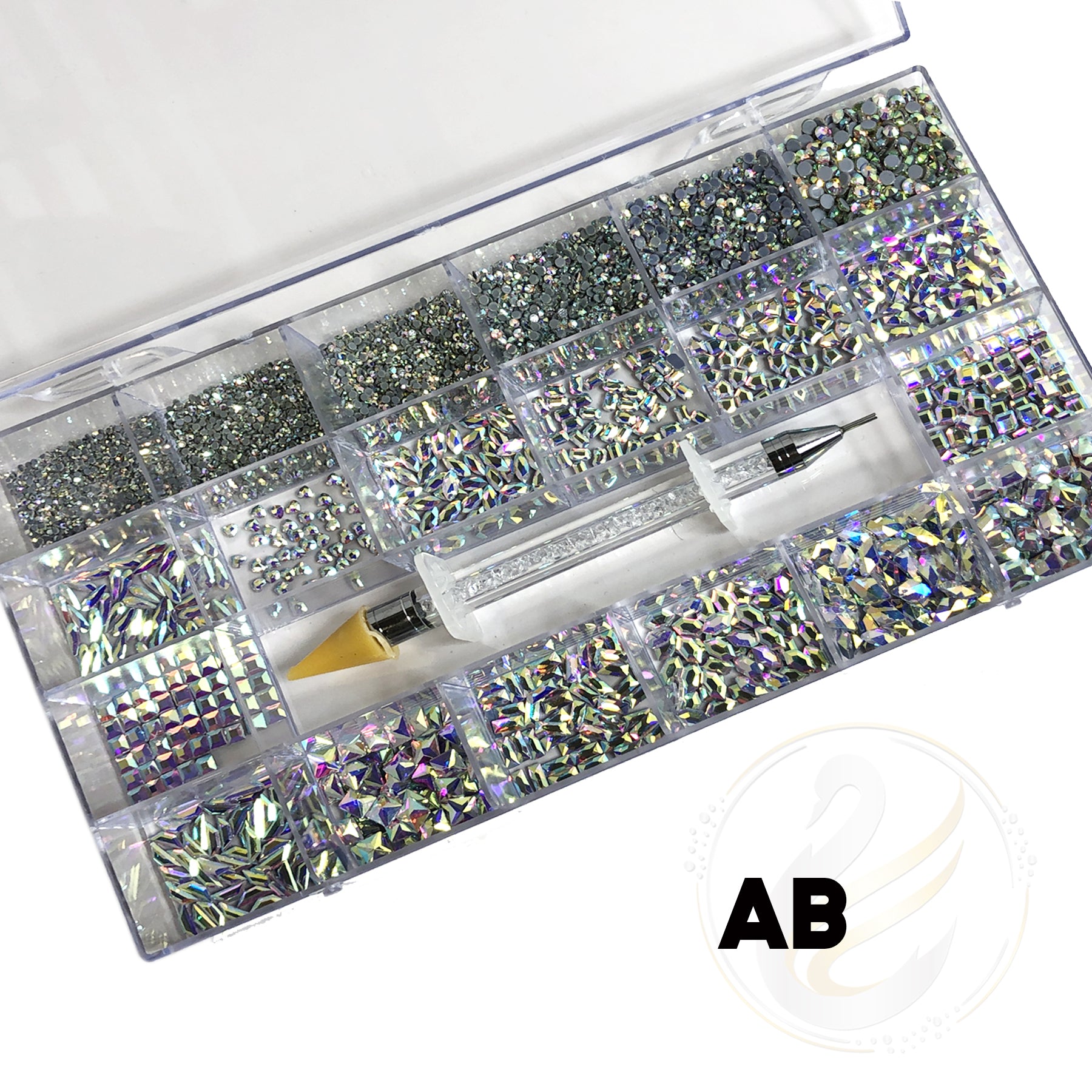 [CLEARANCE - NO REFUND/NO RETURN] Colorful Diamond Box