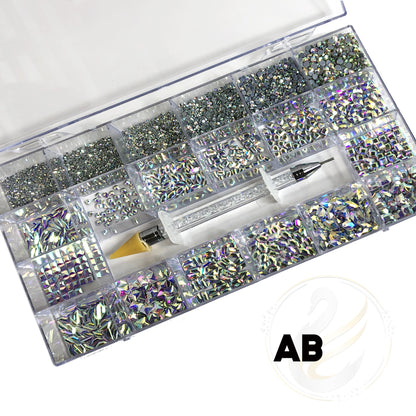 [CLEARANCE - NO REFUND/NO RETURN] Colorful Diamond Box