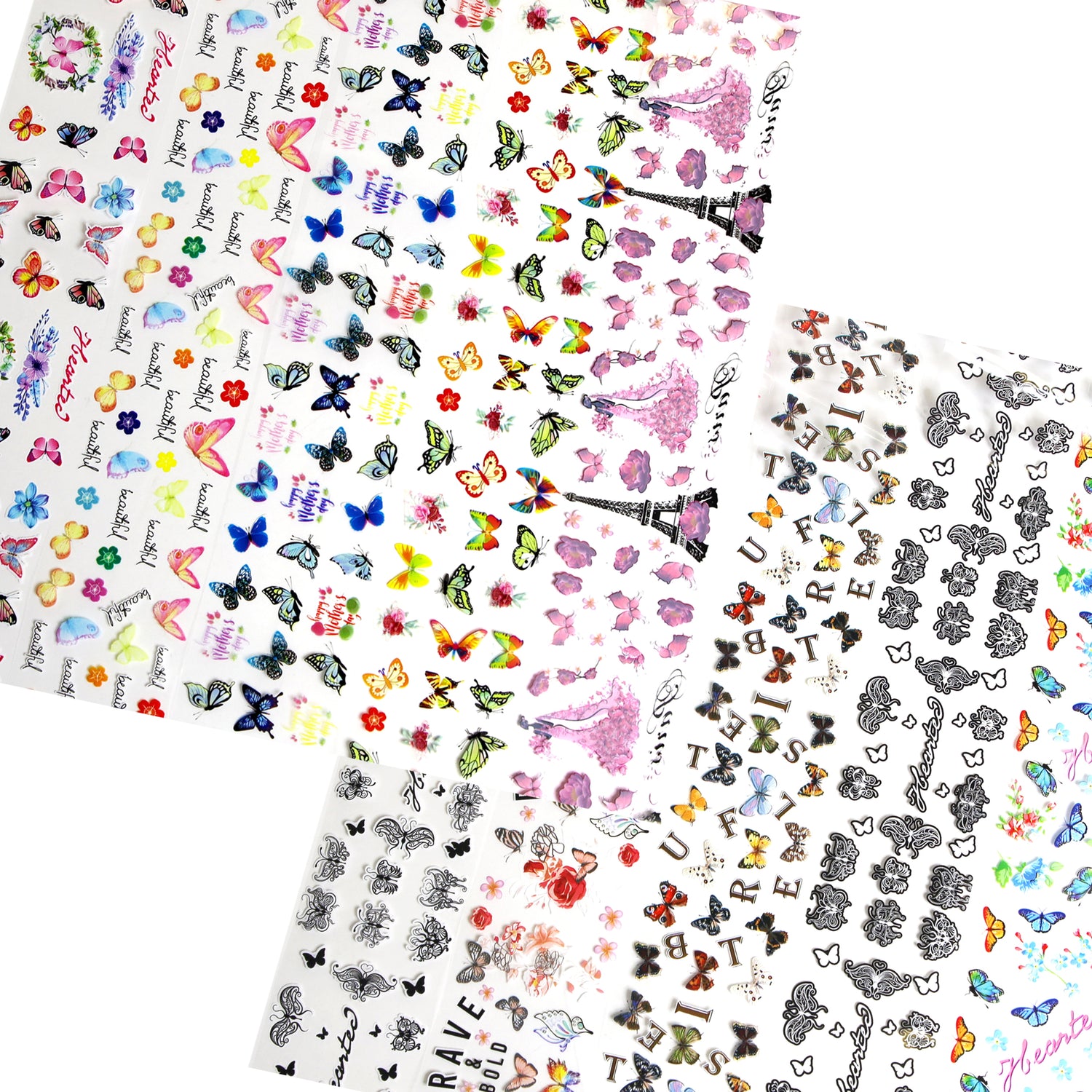 [CLEARANCE - NO REFUND/NO RETURN]Foil Box Set 3 - Butterfly
