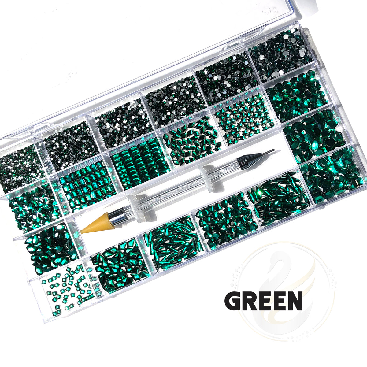 [CLEARANCE - NO REFUND/NO RETURN] Colorful Diamond Box