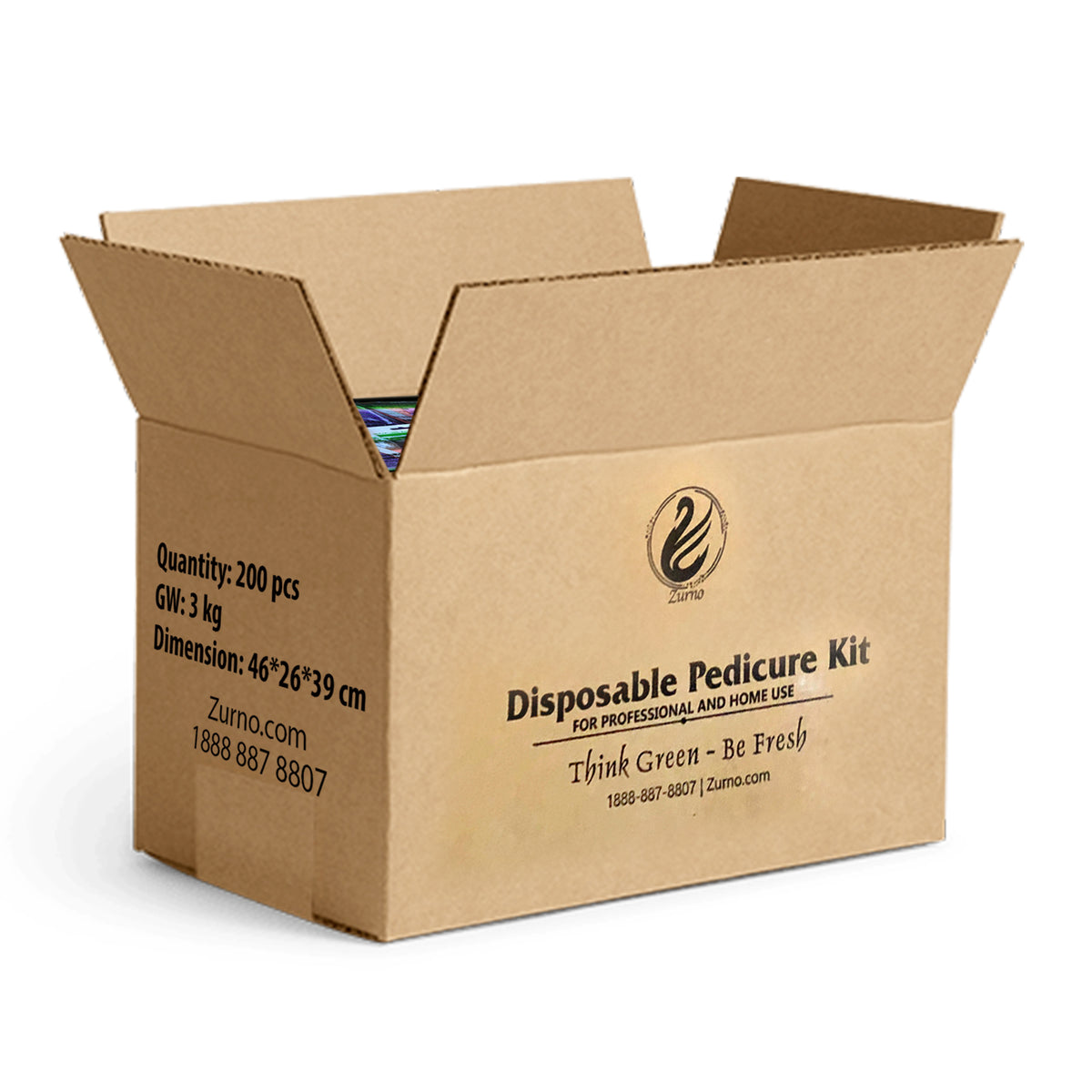 Local Only - Zurno Disposable Pedicure Kit 4in1