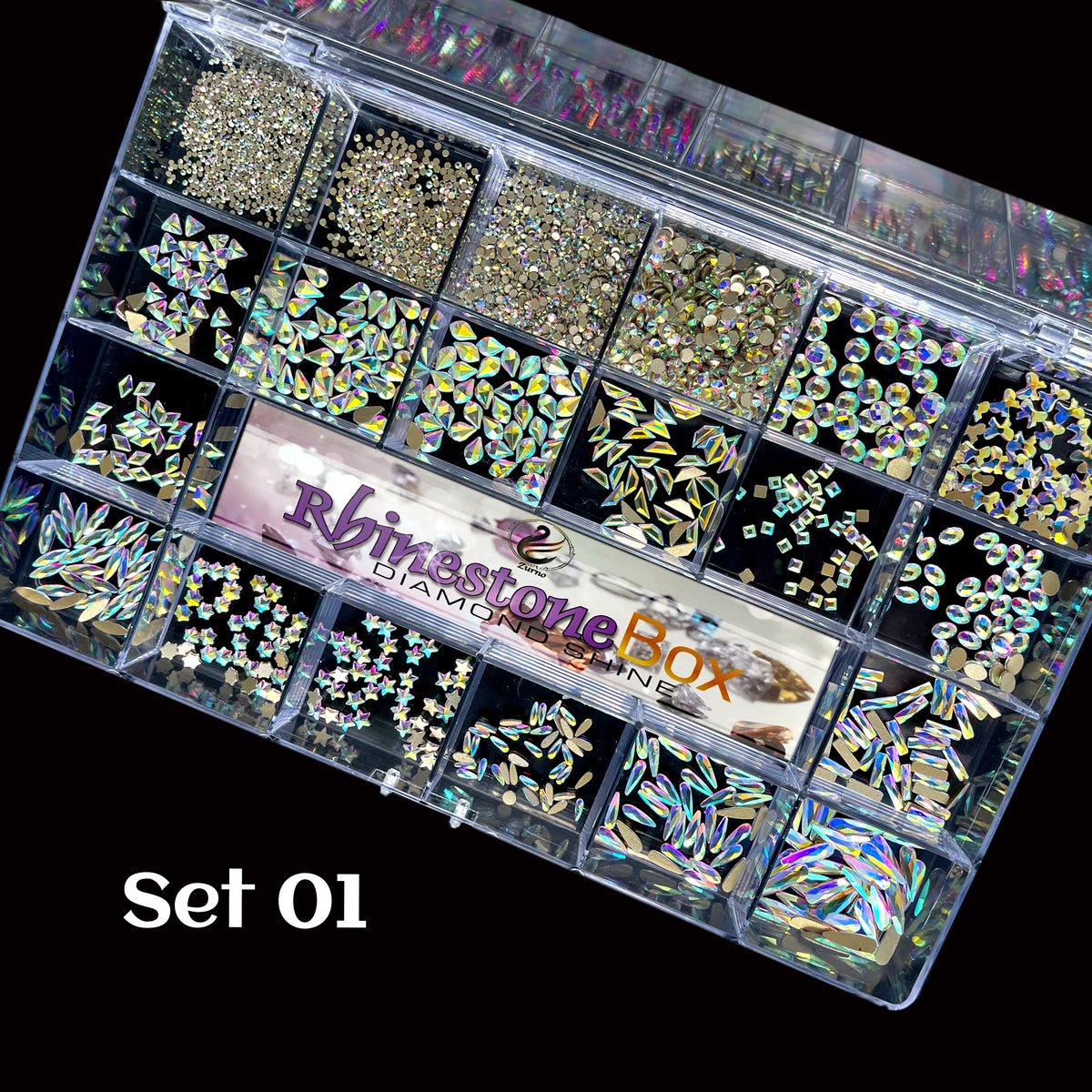 [CLEARANCE - NO REFUND/NO RETURN] Rhinestone Box