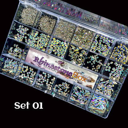 [CLEARANCE - NO REFUND/NO RETURN] Rhinestone Box