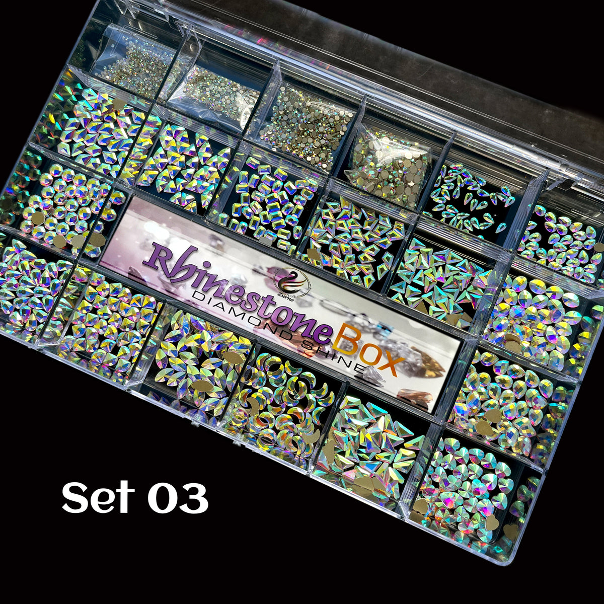 [CLEARANCE - NO REFUND/NO RETURN] Rhinestone Box
