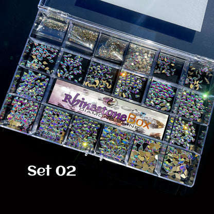 [CLEARANCE - NO REFUND/NO RETURN] Rhinestone Box