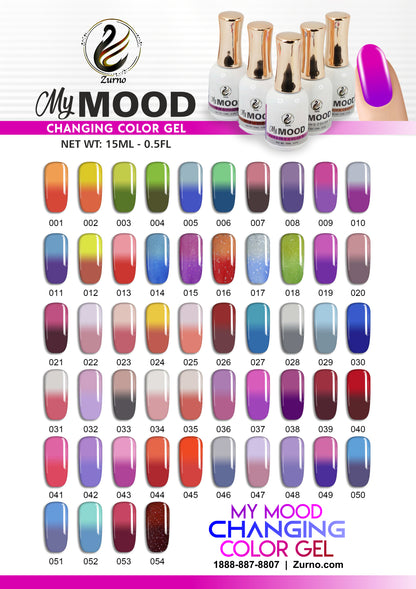 CLEARANCE ( non-refundable) - MY MOOD - Changing Color Gel