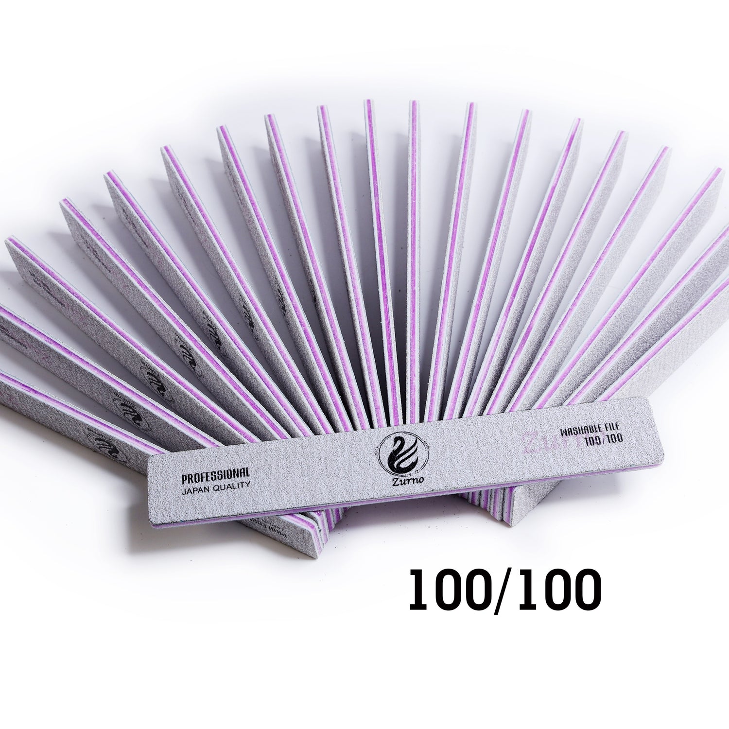 Japan Quality - Zebra Nail File 80/80 - 100/100 - 80/180