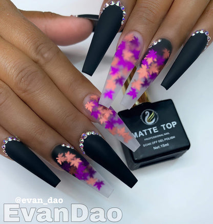 [CLEARANCE - NO REFUND/NO RETURN] FANCY GLITTER - 12 Colors (LEAF)