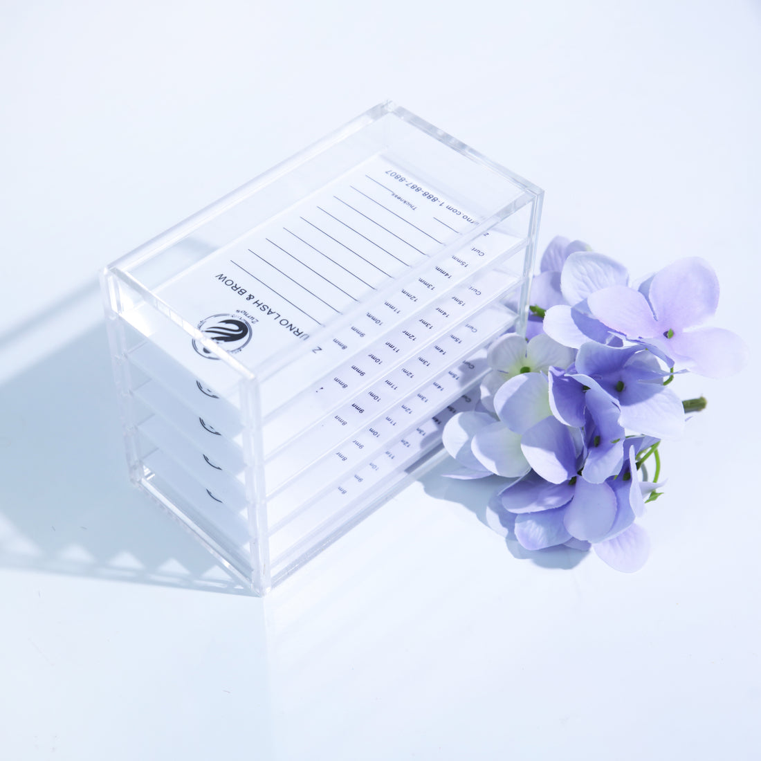 [CLEARANCE - NO REFUND/NO RETURN] Zurno Eyelash Storage Box 5 Layers