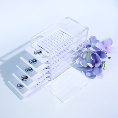 [CLEARANCE - NO REFUND/NO RETURN] Zurno Eyelash Storage Box 5 Layers