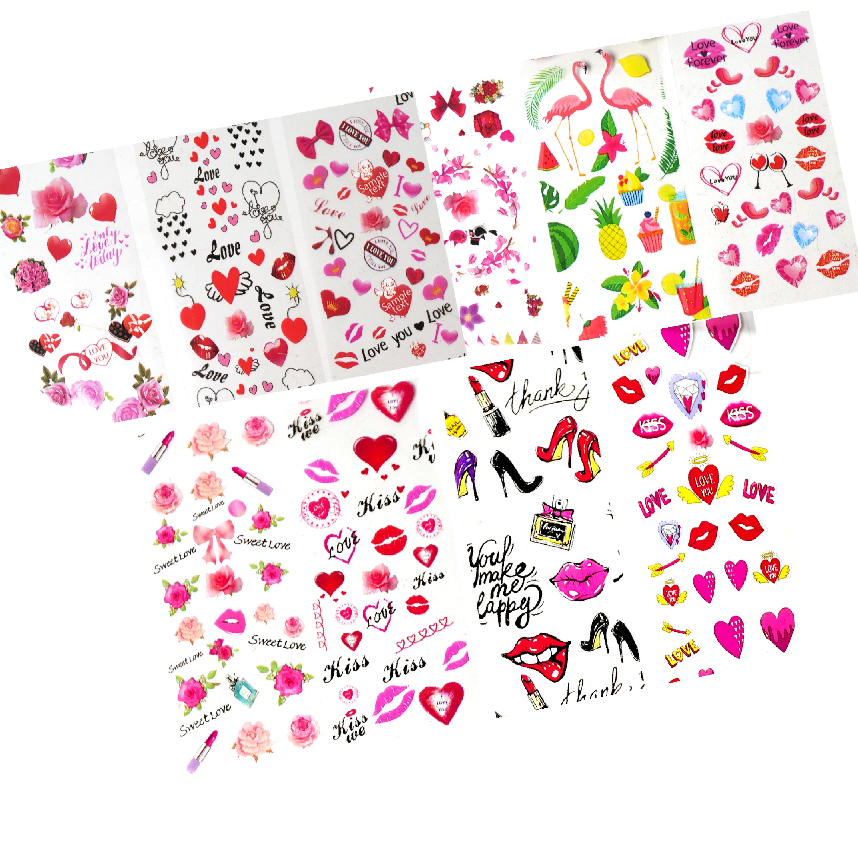[CLEARANCE - NO REFUND/NO RETURN] VALENTINE FOIL DESIGN