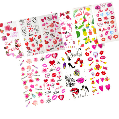 [CLEARANCE - NO REFUND/NO RETURN] VALENTINE FOIL DESIGN