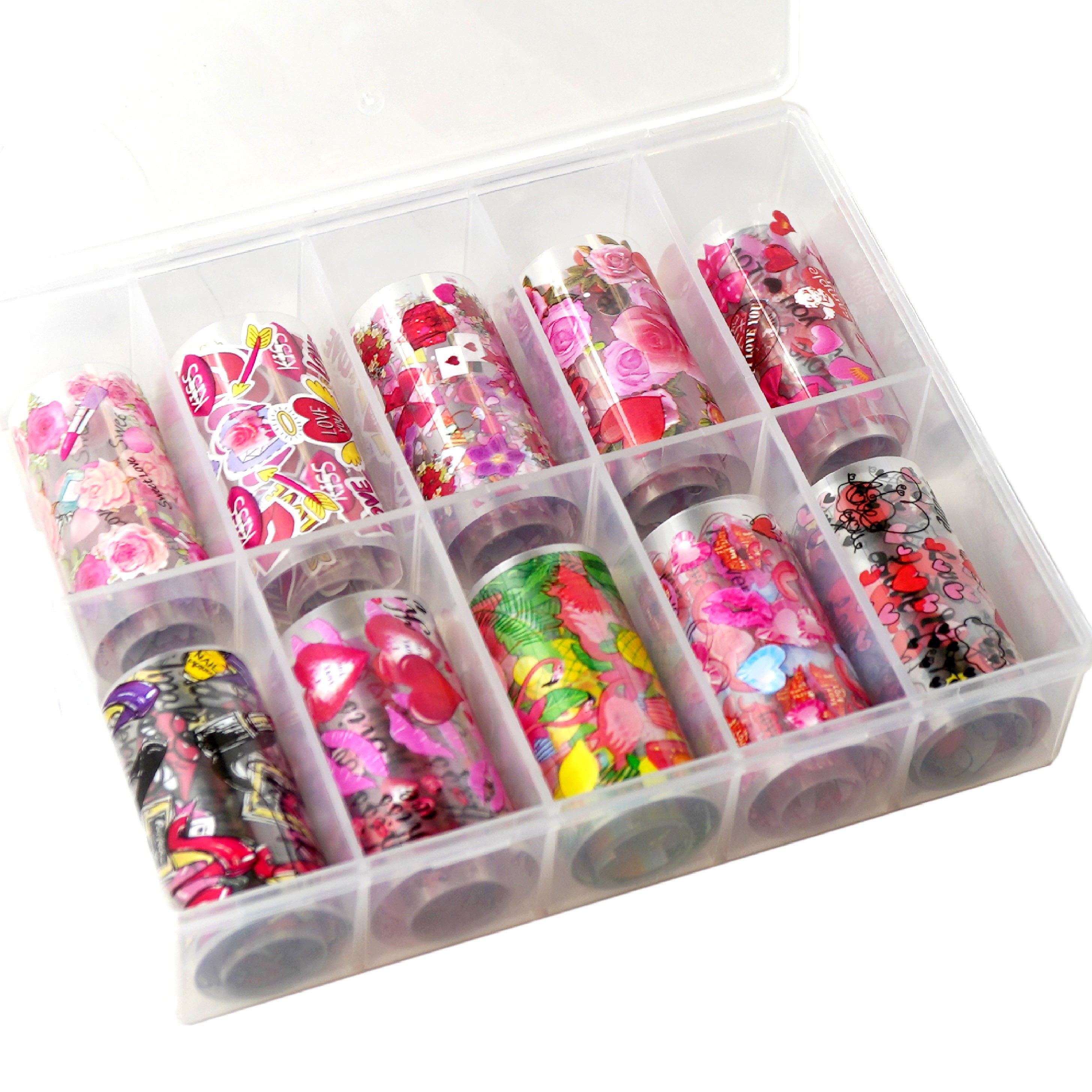 [CLEARANCE - NO REFUND/NO RETURN] VALENTINE FOIL DESIGN